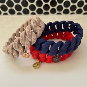 Marc by Marc Jacobs Rubber Chain Bracelets